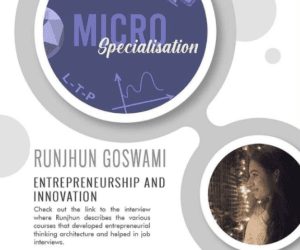 Entrepreneurship & Innovation – Runjhun Goswami image